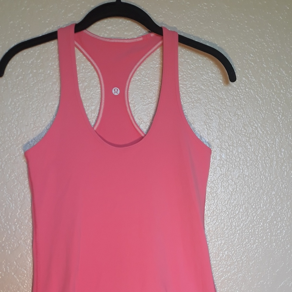 Lululemon Pink Racerback Tank top